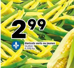 Val-Mont Haricots verts ou jaunes offer