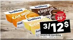 Val-Mont Desserts de soya Belsoy offer