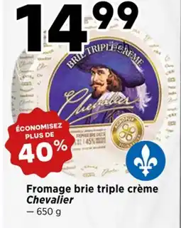Val-Mont Fromage brie triple crème Chevalier offer