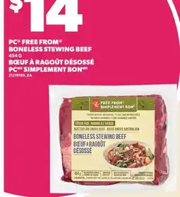 Valu-mart BŒUF À RAGOÛT DÉSOSSÉ PC SIMPLEMENT BON offer