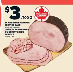 Valu-mart JAMBON SCHNEIDERS DU COMPTOIR DE SERVICE offer