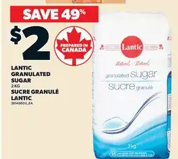 Valu-mart SUCRE GRANULÉ LANTIC offer