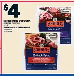 Valu-mart BOLOGNE SCHNEIDERS offer