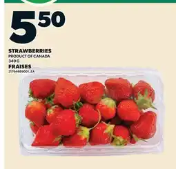 Valu-mart FRAISES offer