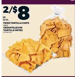 Valu-mart CROUSTILLES DE TORTILLA FRITES offer