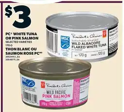 Valu-mart THON BLANC OU SAUMON ROSE PC offer