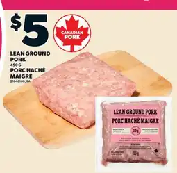 Valu-mart PORC HACHÉ MAIGRE offer