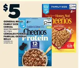 Valu-mart CÉRÉALES FORMAT FAMILIAL GENERAL MILLS offer
