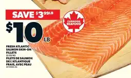 Valu-mart FILETS DE SAUMON DE L'ATLANTIQUE FRAIS, AVEC PEAU offer