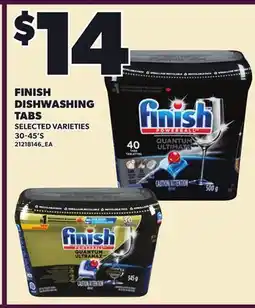Loblaws FINISH DISHWASHER TABS, 30-45'S offer