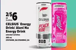 Loblaws CELSIUS ENERGY DRINK/ ALANI NU ENERGY DRINK offer