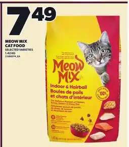 Loblaws MEOW MIX CAT FOOD offer