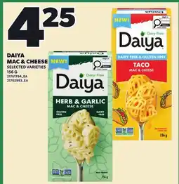Loblaws DAIYA MAC & CHEESE offer