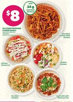 Loblaws IN-STORE PREPARED POWER BOWLS offer