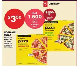 Loblaws NO NAME PIZZA offer