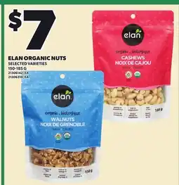 Loblaws ELAN ORGANIC NUTS offer