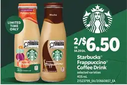 Loblaws STARBUCKS FRAPPUCCINO COFFEE DRINK offer