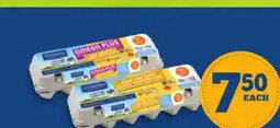 Loblaws NATUREGG SOLAR FREE RANGE OR OMEGA PLUS SOLAR FREE RANGE, 12 LARGE BROWN EGGS offer