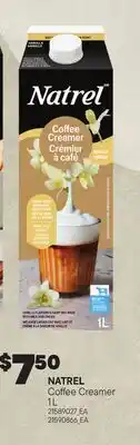 Loblaws NATREL COFFEE CREAMER offer
