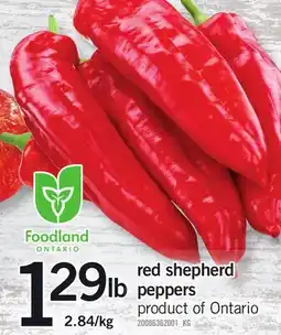 Loblaws RED SHEPHERD PEPPERS offer