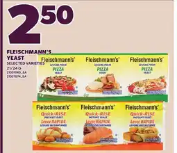 Loblaws FLEISCHMANN'S YEAST, 21/24 G offer