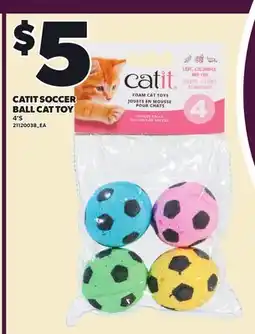 Loblaws CATIT SOCCER BALL CAT TOY, 4'S offer