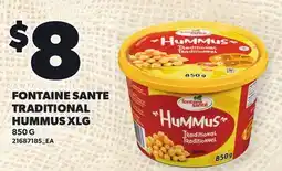 Loblaws FONTAINE SANTE TRADITIONAL HUMMUS XLG offer