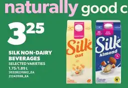 Loblaws SILK NON-DAIRY BEVERAGES, 1.75/1 offer