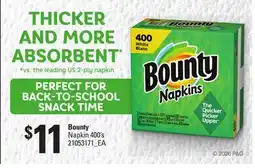 Loblaws BOUNTY NAPKINS, 400'S offer