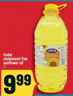 Marché Adonis Cedar cholesterol free sunflower oil offer