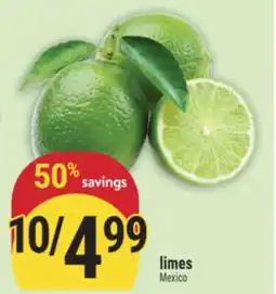 Marché Adonis limes offer