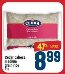 Marché Adonis Cedar calrose medium grain rice offer