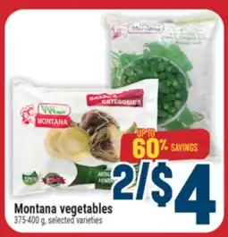 Marché Adonis Montana vegetables offer