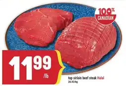 Marché Adonis top sirloin beef steak offer