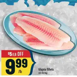 Marché Adonis tilapia fillets offer