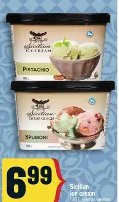 Marché Adonis Sicilian ice cream offer