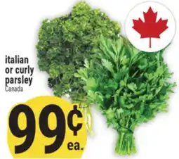 Marché Adonis italian or curly parsley offer