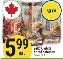 Marché Adonis yellow, white or red potatoes offer