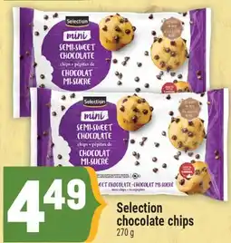 Marché Adonis Selection chocolate chips offer