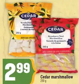 Marché Adonis Cedar marshmallow offer