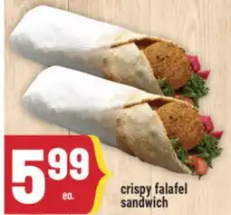 Marché Adonis crispy falafel sandwich offer