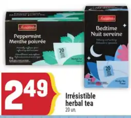 Marché Adonis Irrésistible herbal tea offer