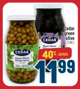 Marché Adonis Cedar green olive offer