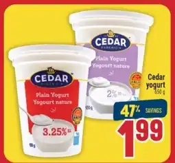 Marché Adonis Cedar yogurt offer