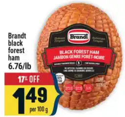 Marché Adonis Brandt black forest ham offer
