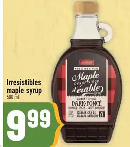 Marché Adonis Irresistibles maple syrup offer