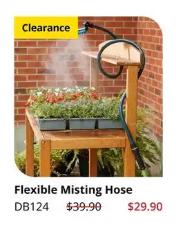 Lee Valley Tools Flexible Misting Hose offer