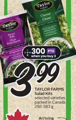 Sobeys TAYLOR FARMS Salad Kits offer