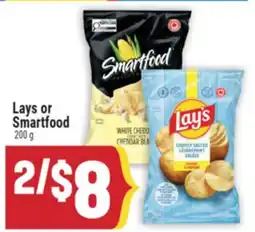 Marché Adonis Lays or Smartfood offer