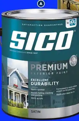 RONA All sizes of SICO exterior paint and stain offer